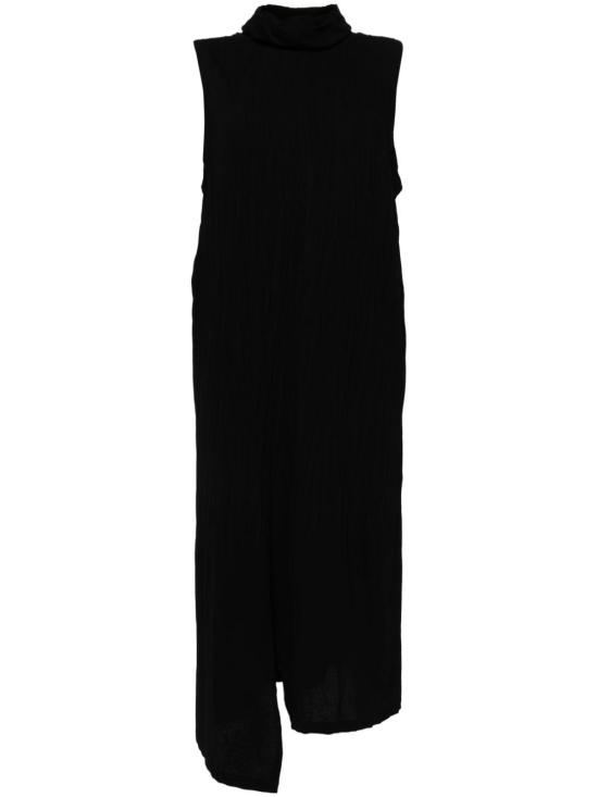  와이즈 요지 야마모토 미디 원피스 YBT21676 3 BLACK