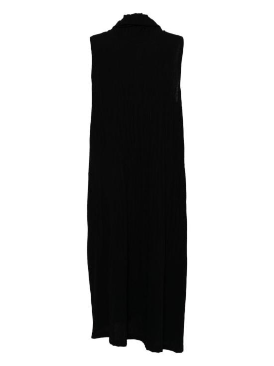  와이즈 요지 야마모토 미디 원피스 YBT21676 3 BLACK - Y’S YOHJI YAMAMOTO