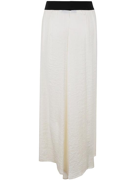  마리아 칼데라라 스트레이트 팬츠 R366YY 11 WHITE - MARIA CALDERARA