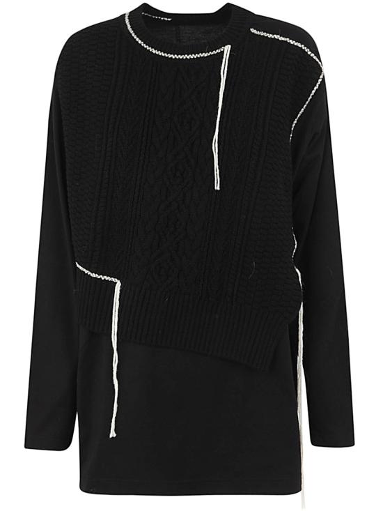  와이즈 요지 야마모토 미디 원피스 YUT51048 2 BLACK