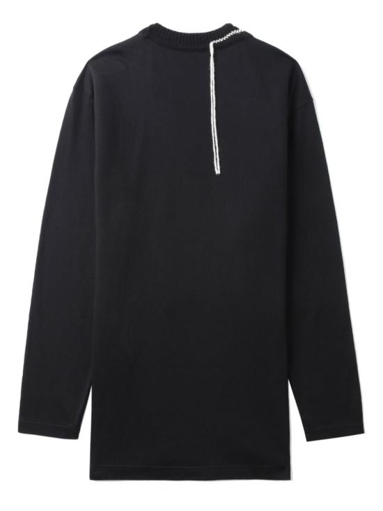  와이즈 요지 야마모토 미디 원피스 YUT51048 2 BLACK - Y’S YOHJI YAMAMOTO