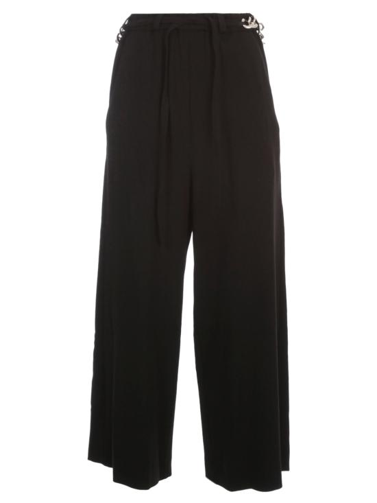  와이즈 요지 야마모토 스트레이트 팬츠 YNP48530 1 BLACK