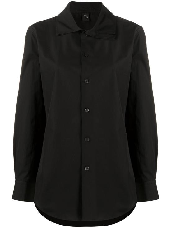  와이즈 요지 야마모토 셔츠 YNB04001 2 BLACK - Y’S YOHJI YAMAMOTO