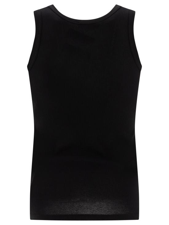 25SS 알렉산더 맥퀸 민소매 티셔츠 815098QXAA91000 BLACK - ALEXANDER MCQUEEN