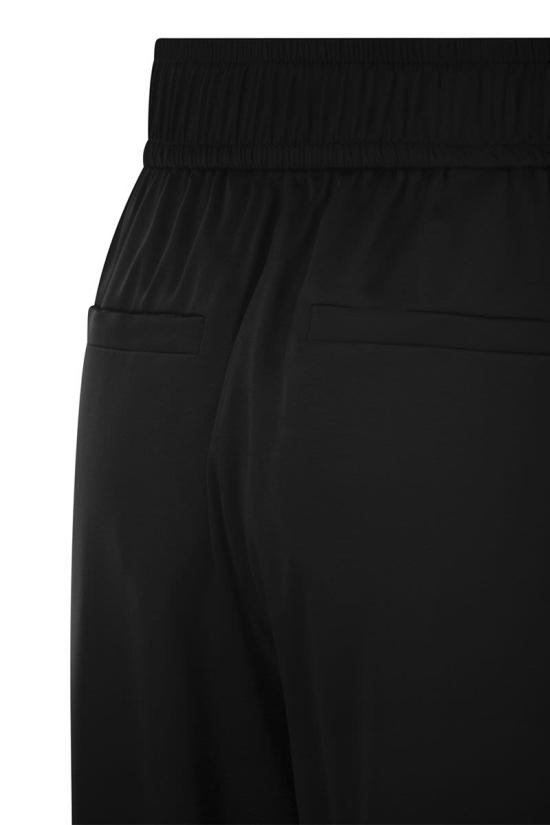 25SS 브루넬로 쿠치넬리 스트레이트 팬츠 M0C59P8942 C101 BLACK - BRUNELLO CUCINELLI