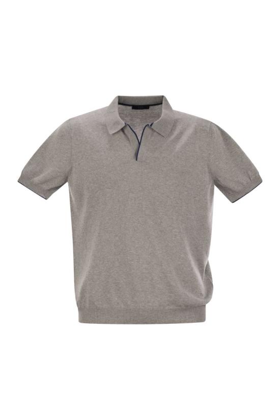  페이 폴로 티셔츠 NMMC1501740VHY 00W6 GREY