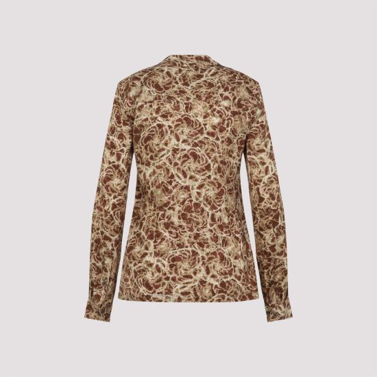 25SS 드리스 반 노튼 블라우스 2510107031033 102 NUDE NEUTRALS - DRIES VAN NOTEN