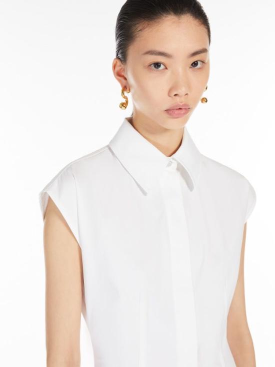 25SS 막스마라 스포츠막스 미디 원피스 2512221092600001 OPTIC WHITE - MAX MARA SPORTMAX FASHION