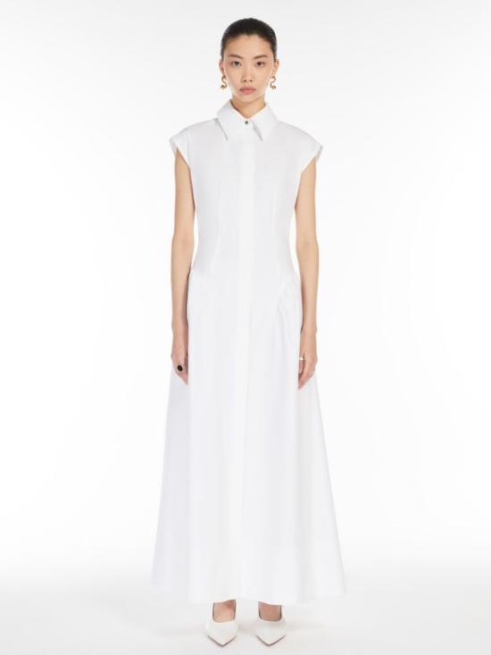 25SS 막스마라 스포츠막스 미디 원피스 2512221092600001 OPTIC WHITE - MAX MARA SPORTMAX FASHION