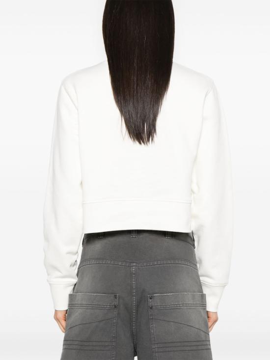 25SS 팜앤젤스 스웨터 PWBA016S25FLE0030360 WHITE - PALM ANGELS