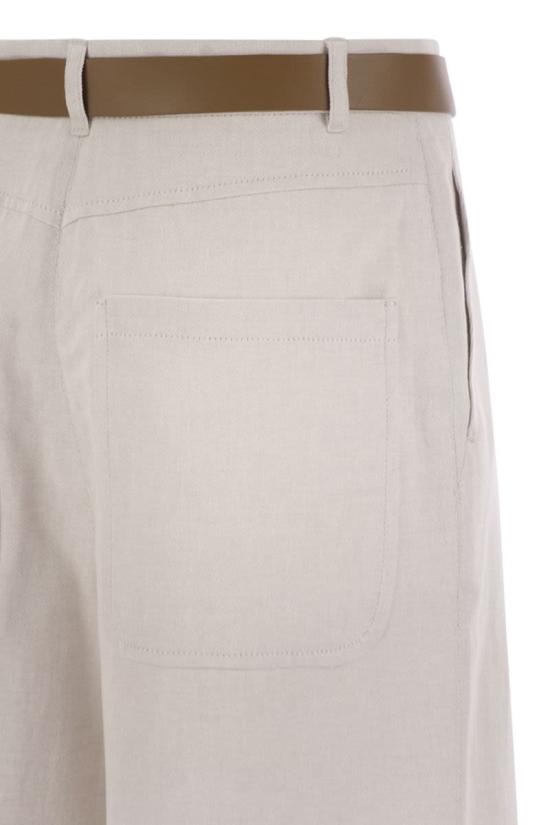 25SS 막스마라 스튜디오 스트레이트 팬츠 2516131141600004 BEIGE - MAX MARA STUDIO