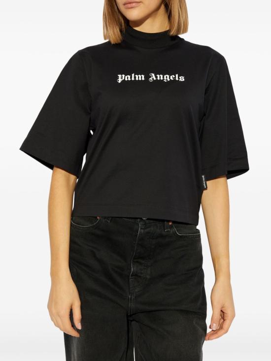 25SS 팜앤젤스 반팔 티셔츠 PWAA020C99JER0161001 BLACK - PALM ANGELS