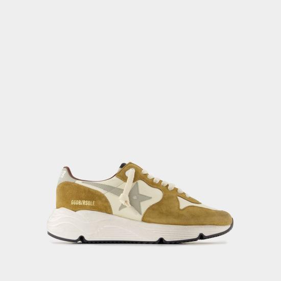 25SS 골든구스 러닝 솔 스니커즈 GMF00126F00687782866 BEIGE WHITE BROWN GREY