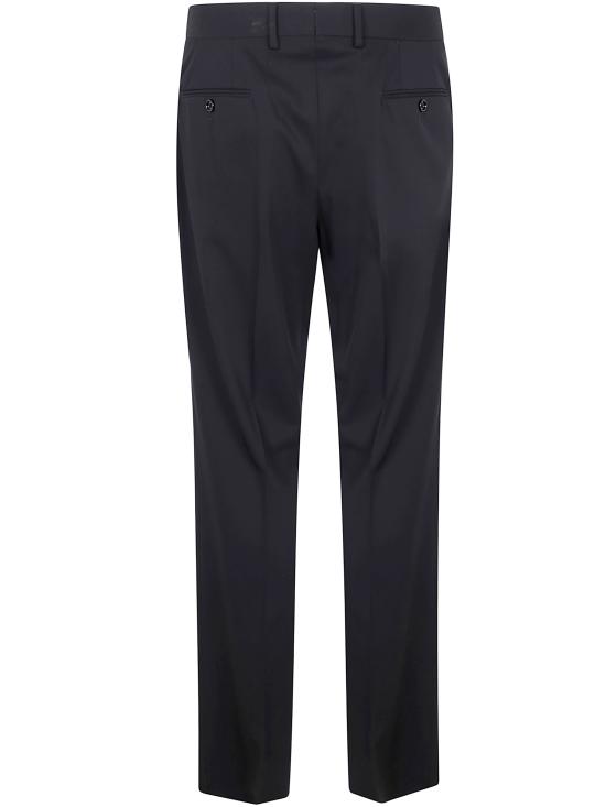 25SS 라르디니 스트레이트 팬츠 ESPALUESIF64422 999 BLACK - LARDINI