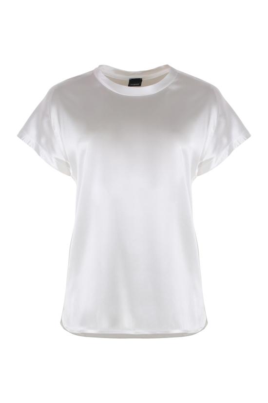 25SS 핑코 반팔 티셔츠 100100A2JR Z05 White