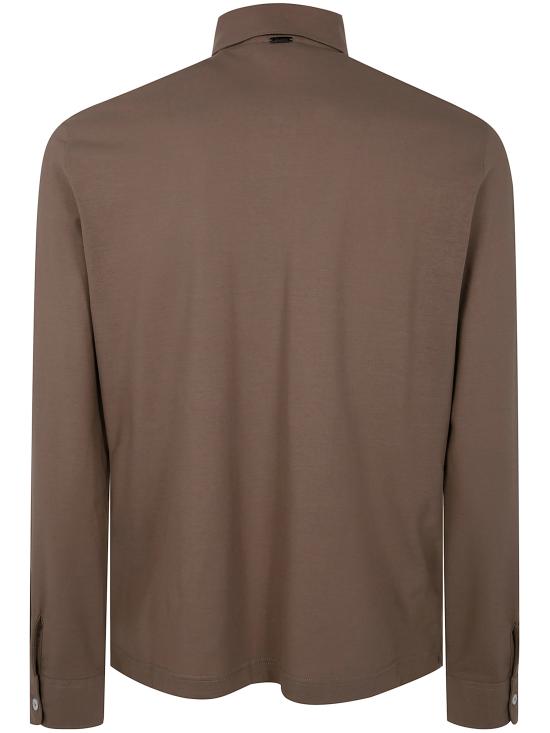 25SS 에르노 긴팔 셔츠 JPL00116U52005096 2600 NUDE NEUTRALS - HERNO