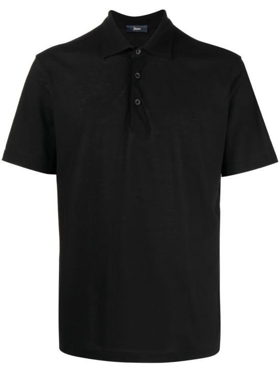 25SS 에르노 폴로 티셔츠 JPL00115U52005096 9300 BLACK