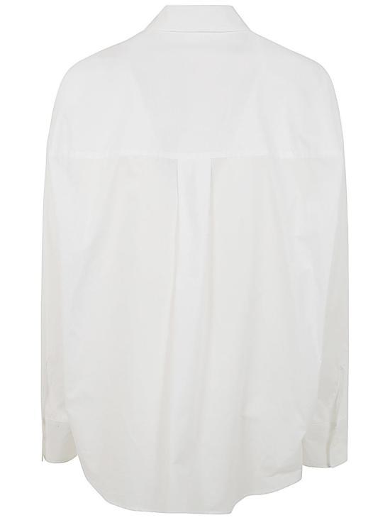  파로쉬 셔츠 D381200RCANYOX24 001 WHITE - PAROSH