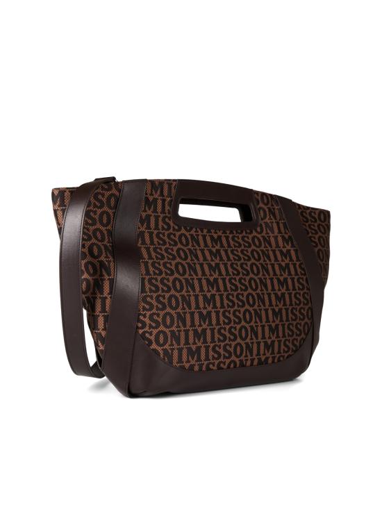 25SS 미소니 토트백 AS22SX0FBL006T BROWN - MISSONI