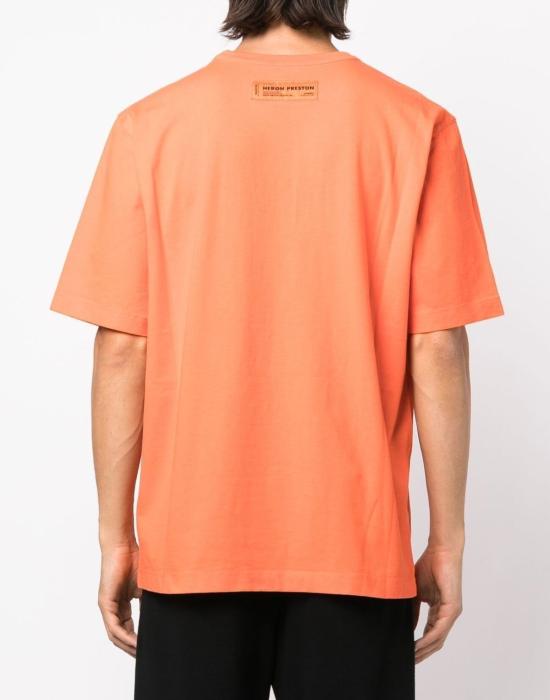 25SS 헤론 프레스톤 반팔 티셔츠 HMAA032C99JER0022201 ORANGE - HERON PRESTON