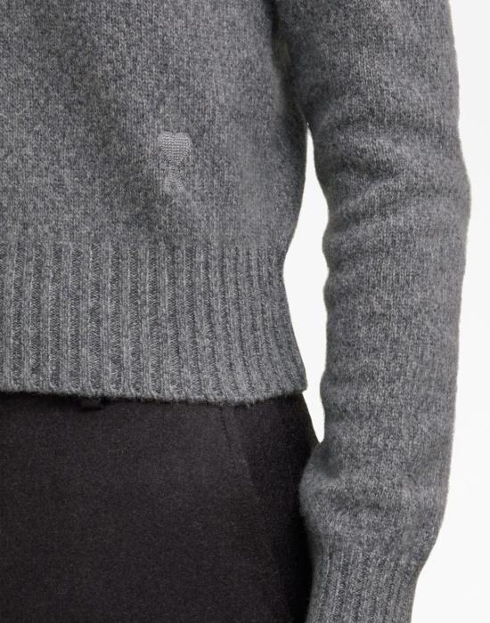  아미 스웨터 FKS127005055 GREY - AMI