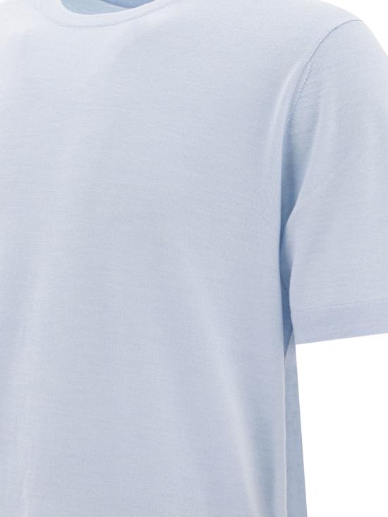 25SS 빈스 반팔 티셔츠 M07886516A382PLA LIGHT BLUE - VINCE