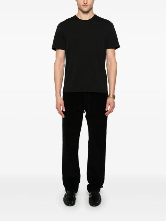 25SS 생로랑 반팔 티셔츠 819395Y2ZJ2 1000 BLACK - SAINT LAURENT
