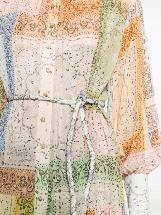  짐머만 미디 원피스 4089DMAT MULTICOLOUR - ZIMMERMANN