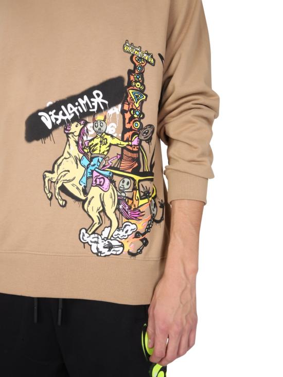  디스클레이머 스웨터 21IDS50799 BROWN - DISCLAIMER