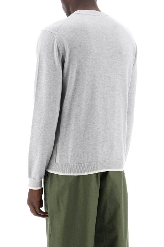  메종키츠네 스웨터 MM00801KT1103 GREY - MAISON KITSUNE