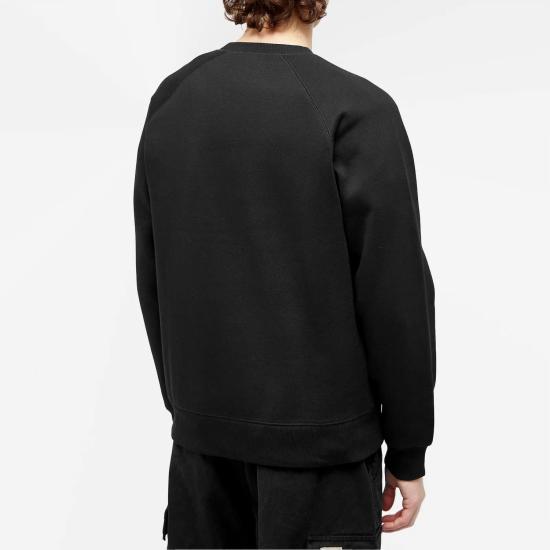  칼하트 WIP 체이스 스웨트셔츠 I033660 BLACK - CARHARTT WIP