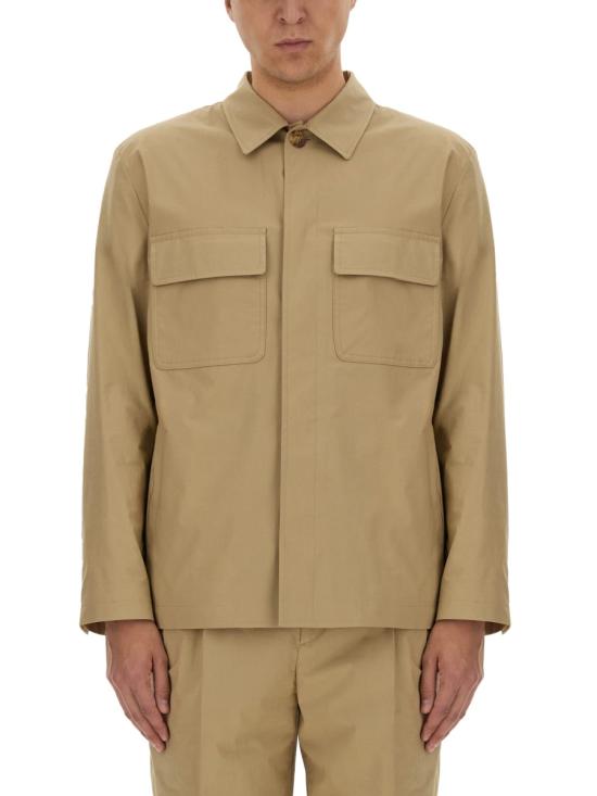  라르디니 긴팔 셔츠 EQANSEL BEIGE