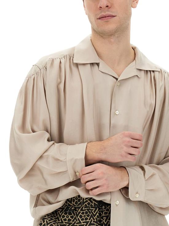  아이에 긴팔 셔츠 NS943 BEIGE - AIE