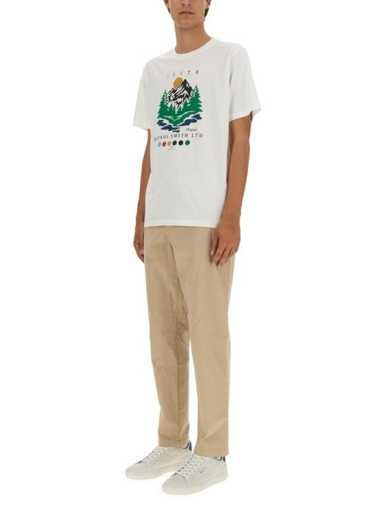  PS 바이 폴스미스 반팔 티셔츠 M2R 011R LP4249 WHITE - PS BY PAUL SMITH