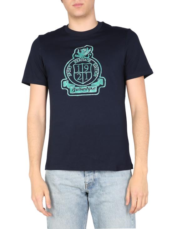  발렌타인 반팔 티셔츠 UMW152 BLUE