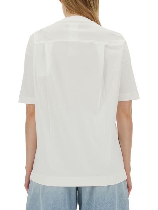  막스마라 스포츠막스 반팔 티셔츠 2412941072600 WHITE - SPORTMAX