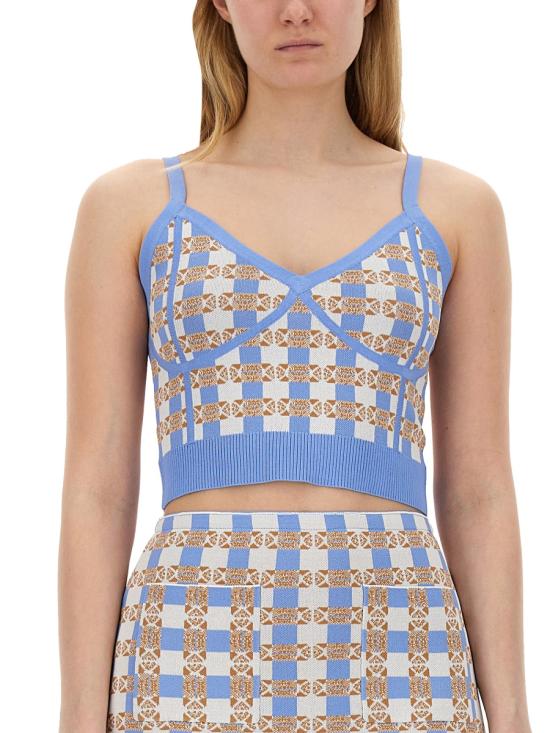  바움 운드 페르드가르텐 민소매 티셔츠 23517 AZURE - BAUM UND PFERDGARTEN