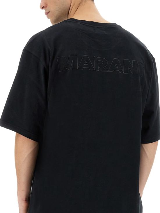 이자벨마랑 반팔 티셔츠 TS0079HB BLACK - ISABEL MARANT