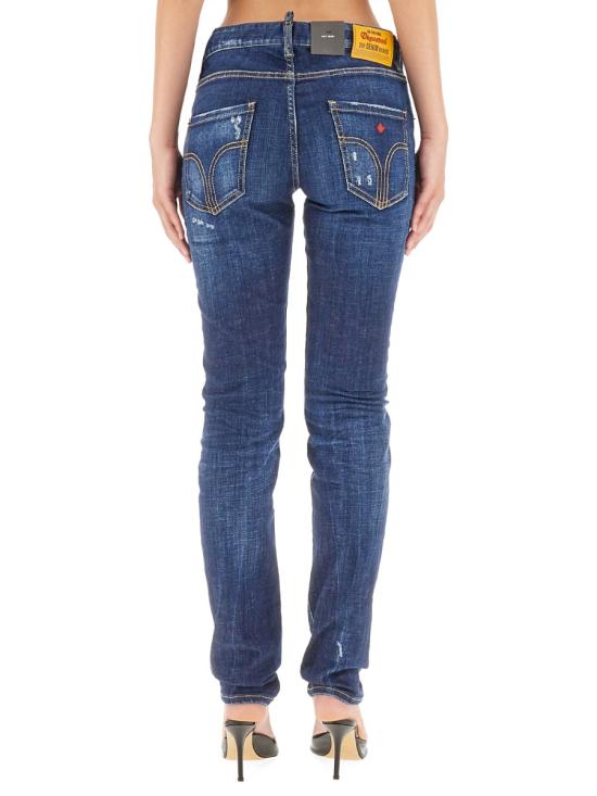  디스퀘어드2 스트레이트 팬츠 S72LB0653 DENIM - DSQUARED2