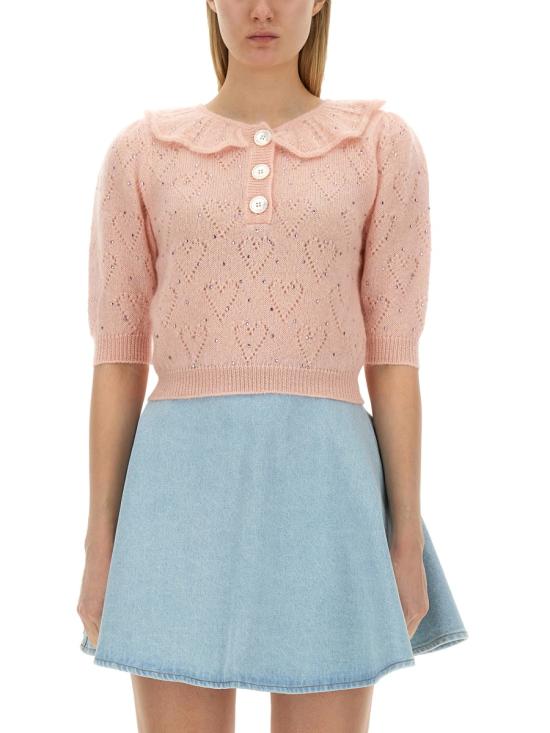  알레산드라리치 스웨터 FABX3651 PINK