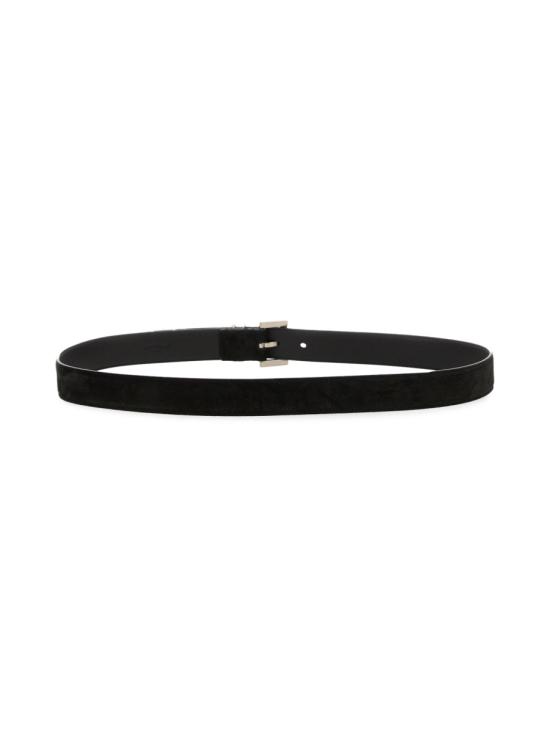  생로랑 모노그램 벨트 634440 BLACK - SAINT LAURENT