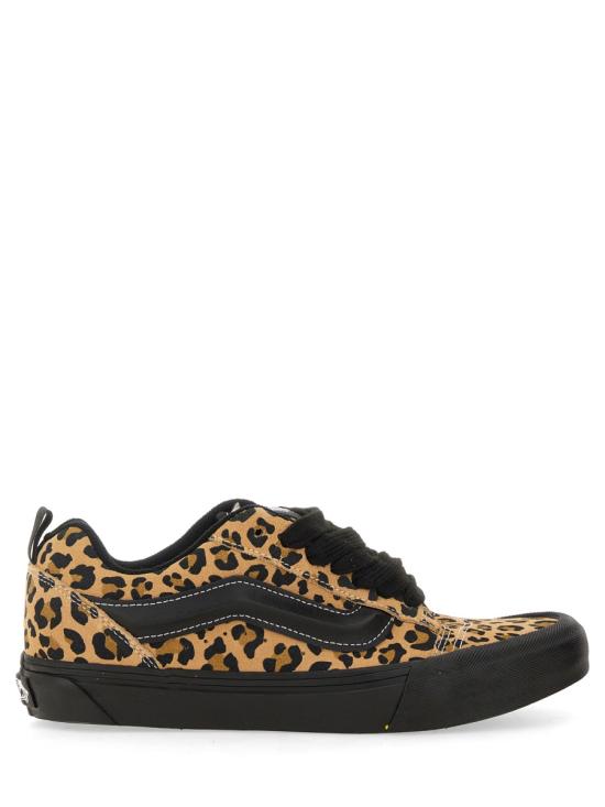  반스 KNU SKOOL 뉴 스쿨 스웨이드 스니커즈 VN000CS0 ANIMALIER