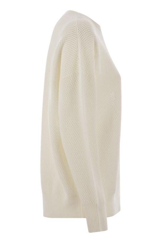 25SS 파비아나 필리피 스웨터 MAD265F093 25 WHITE - FABIANA FILIPPI
