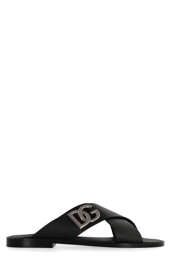 25SS 돌체앤가바나 뮬/슬리퍼 A80440AO602 80999 black