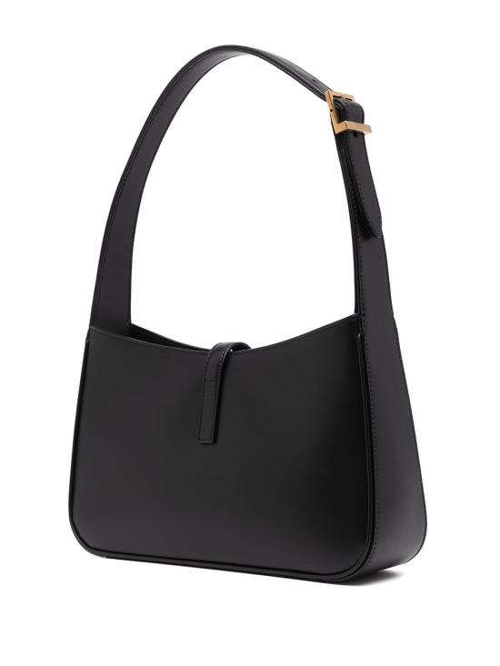 26SS 생로랑 LE 5 A 7 모노그램 토트백 6572282R20W 1000 BLACK - SAINT LAURENT