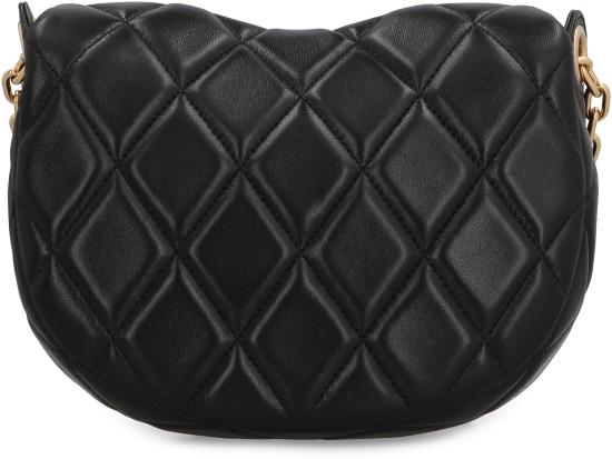 25SS 버버리 퀼티드 락킹 호스 백 8104628163390 A1189 black - BURBERRY