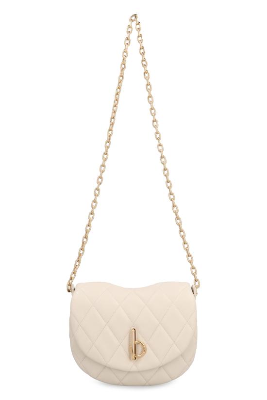 25SS 버버리 퀼티드 락킹 호스 백 8104619163390 B7348 panna - BURBERRY