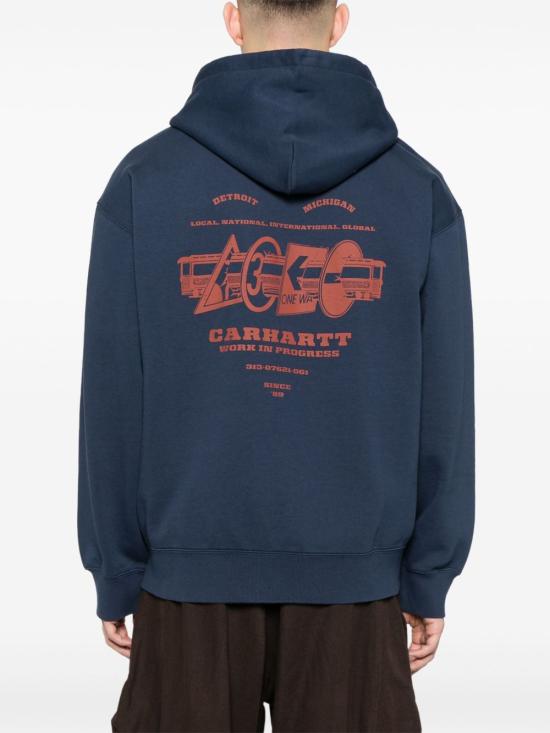 25SS 칼하트 WIP 후드 티셔츠 I0344142NY06 BLUE - CARHARTT WIP