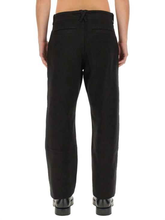  마르셀로 불론 스트레이트 팬츠 CMCA180 BLACK - MARCELO BURLON