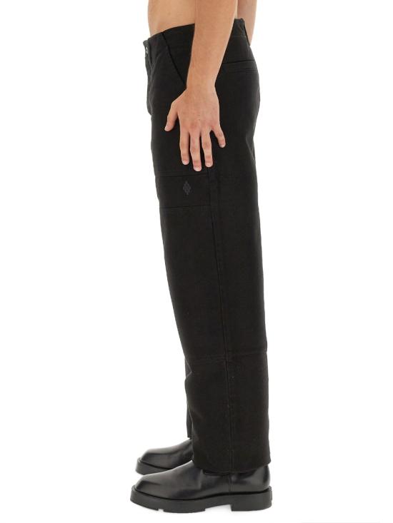  마르셀로 불론 스트레이트 팬츠 CMCA180 BLACK - MARCELO BURLON